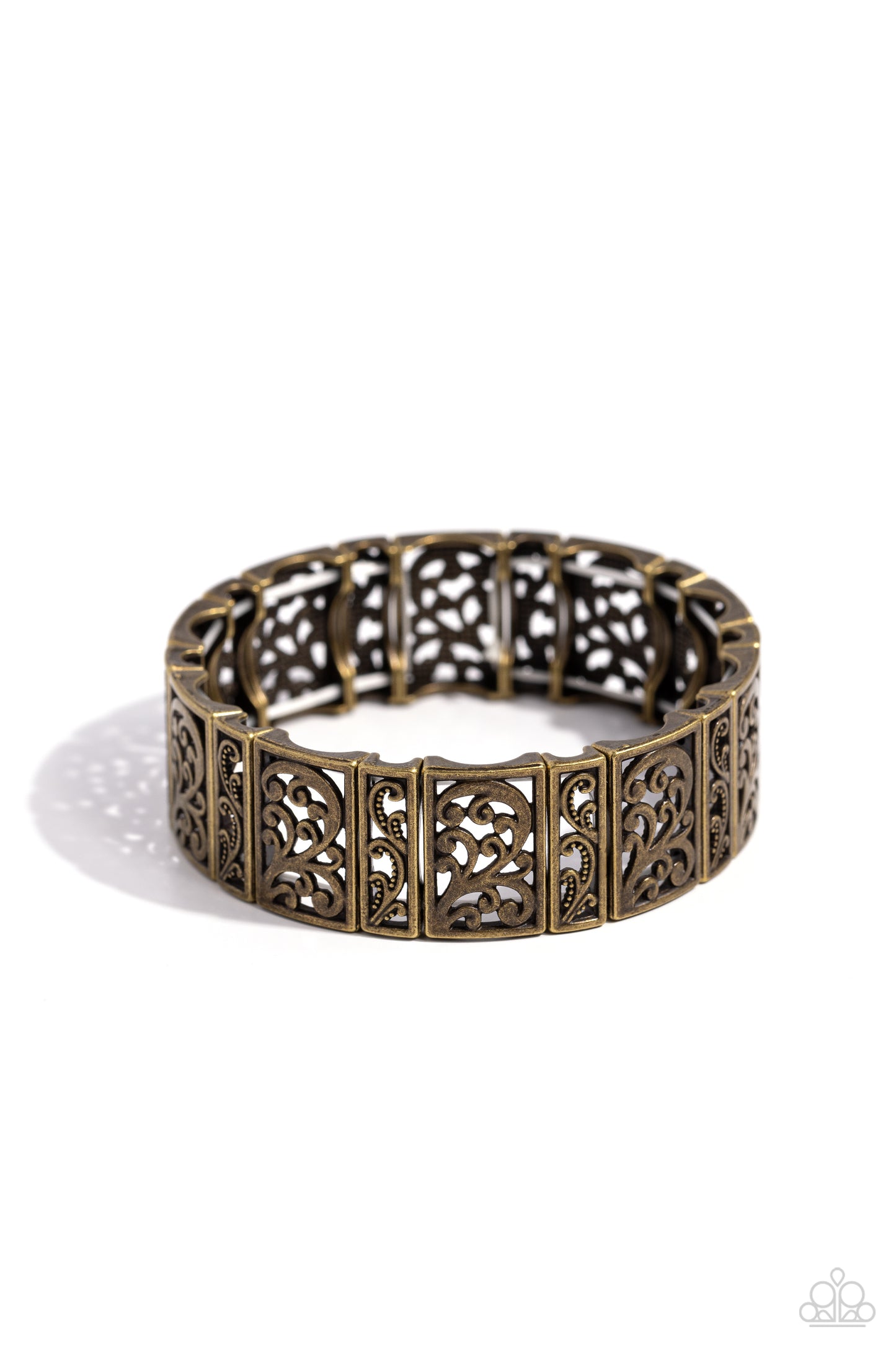 Paparazzi Accessories - Gondola Gardens - Brass Bracelet