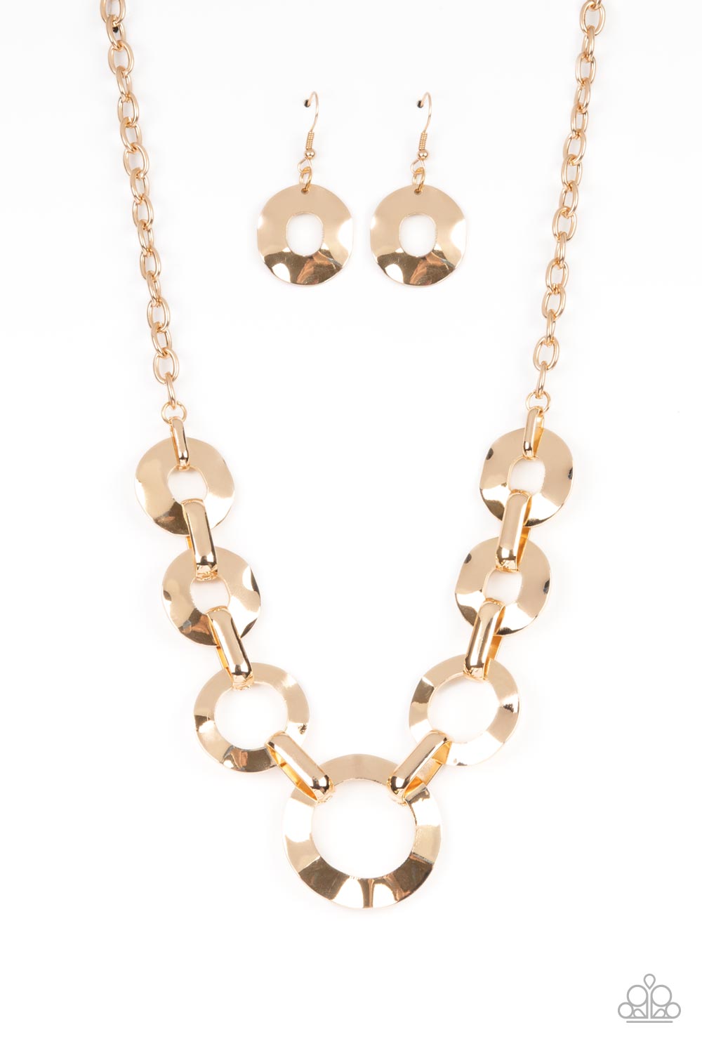 Paparazzi Accessories - Mechanical Masterpiece - Gold Necklace