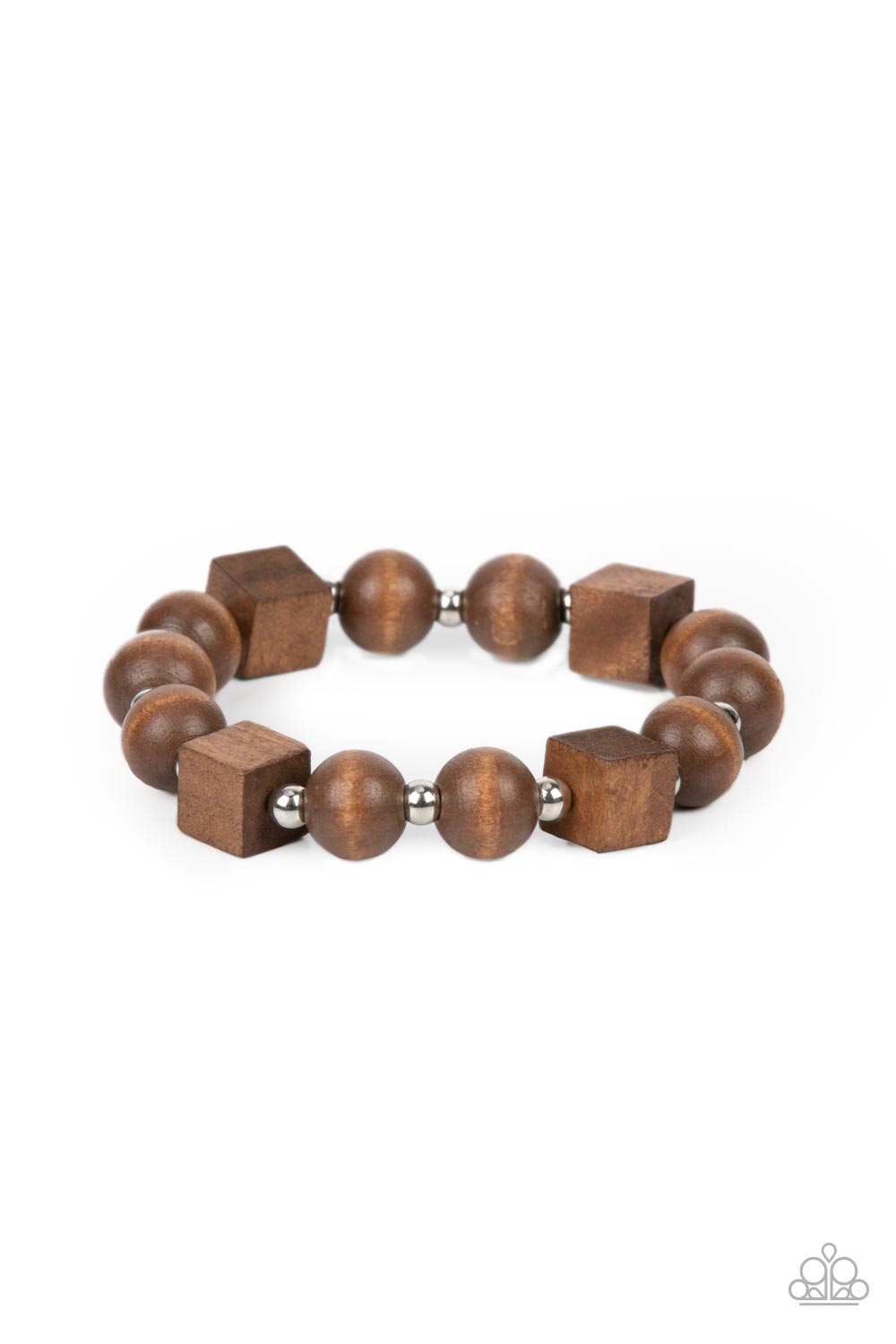 Paparazzi Accessories - Timber Trendsetter - Brown Bracelet