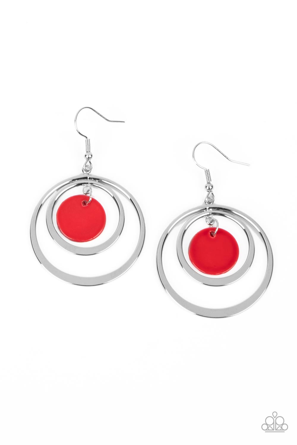 Paparazzi Accessories - Mai Tai Tango - Red Earring