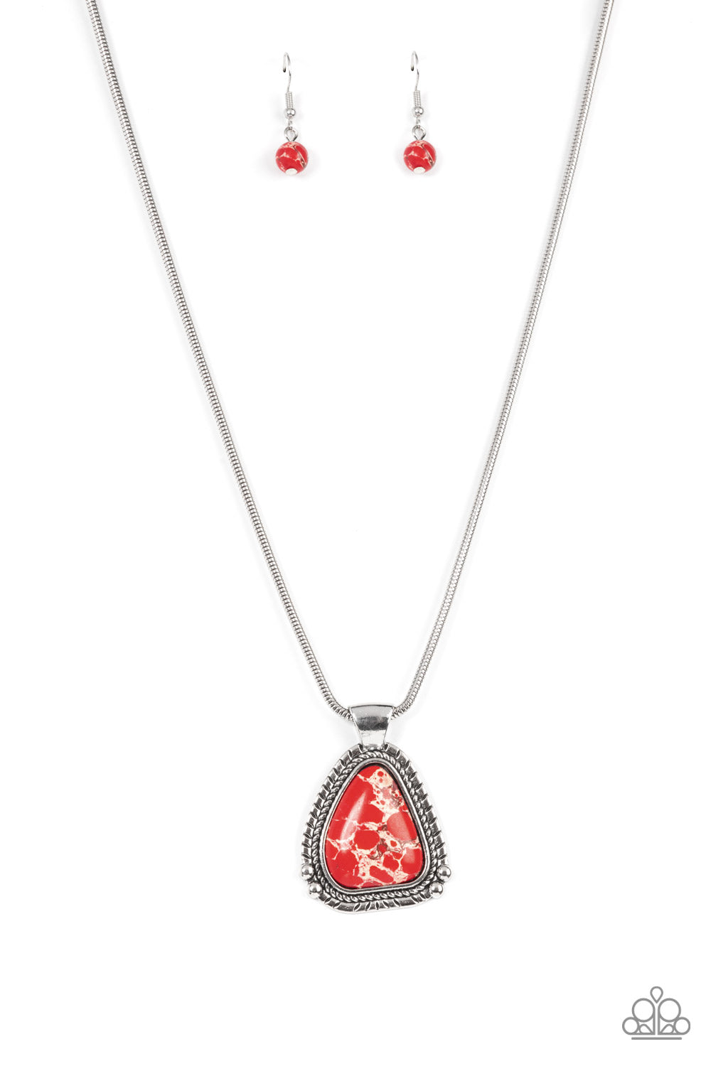 Paparazzi Accessories - Artisan Adventure - Red Necklace