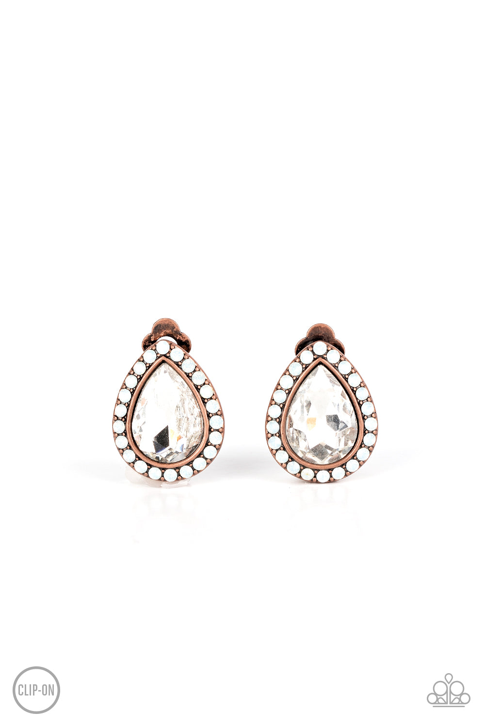 Paparazzi Accessories - Cosmic Castles - Copper Earring