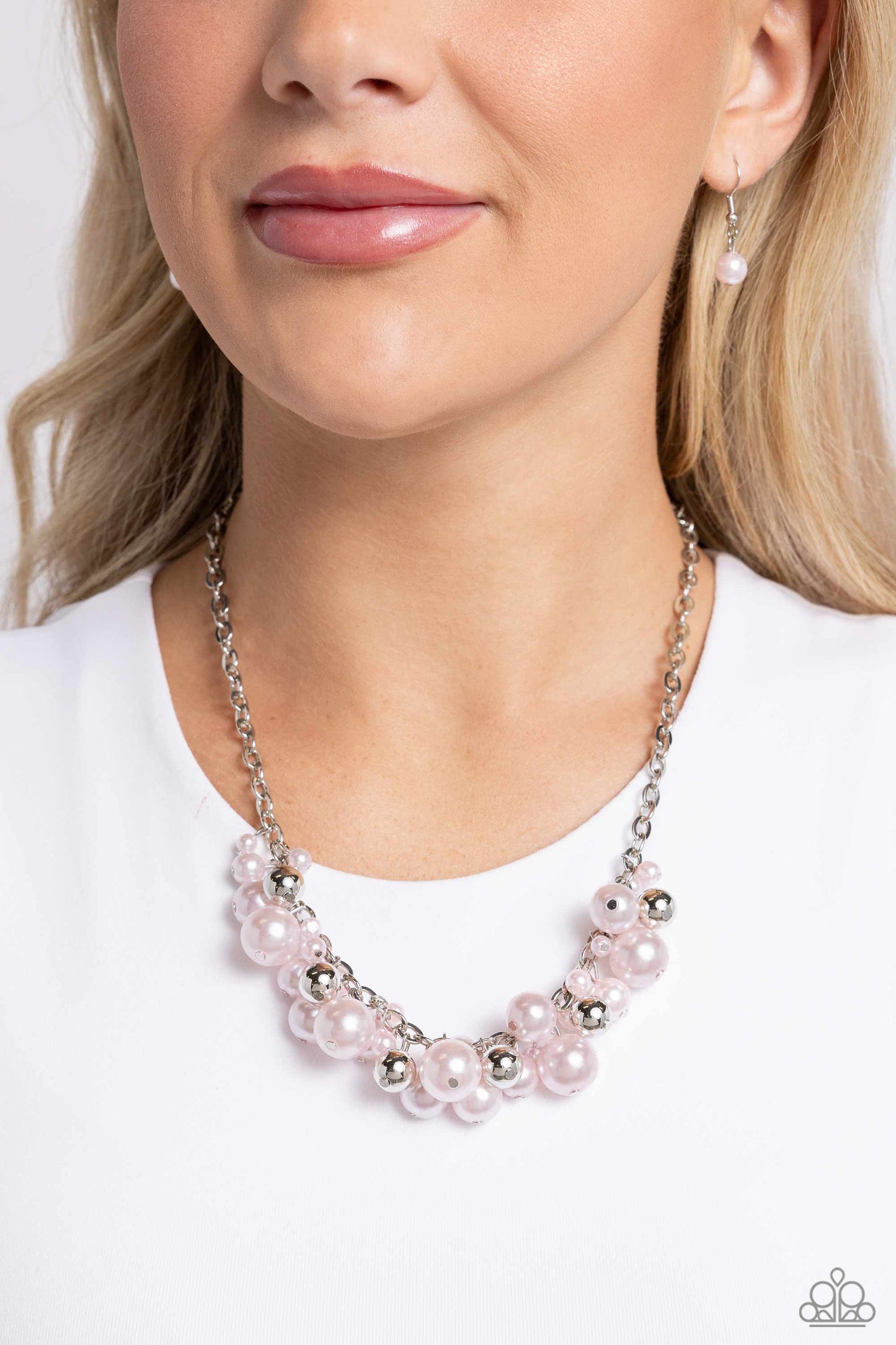 Paparazzi Accessories - Classical Culture - Pink Necklace