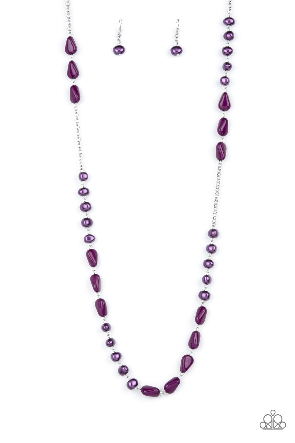 Paparazzi Accessories - Shoreline Shimmer - Purple Necklace