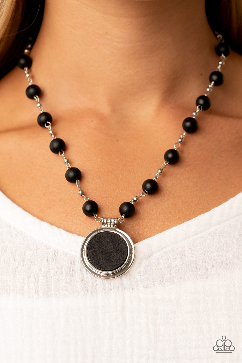 Paparazzi Accessories - Soulful Sunrise - Black Necklace