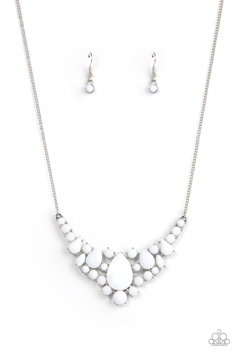 Paparazzi Accessories - Bali Ballroom - White Necklace