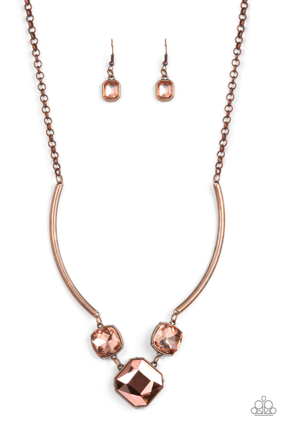 Paparazzi Accessories - Divine IRIDESCENCE - Copper Necklace