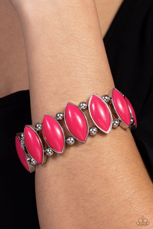 Paparazzi Accessories - Cry Me a RIVERA - Pink Bracelet