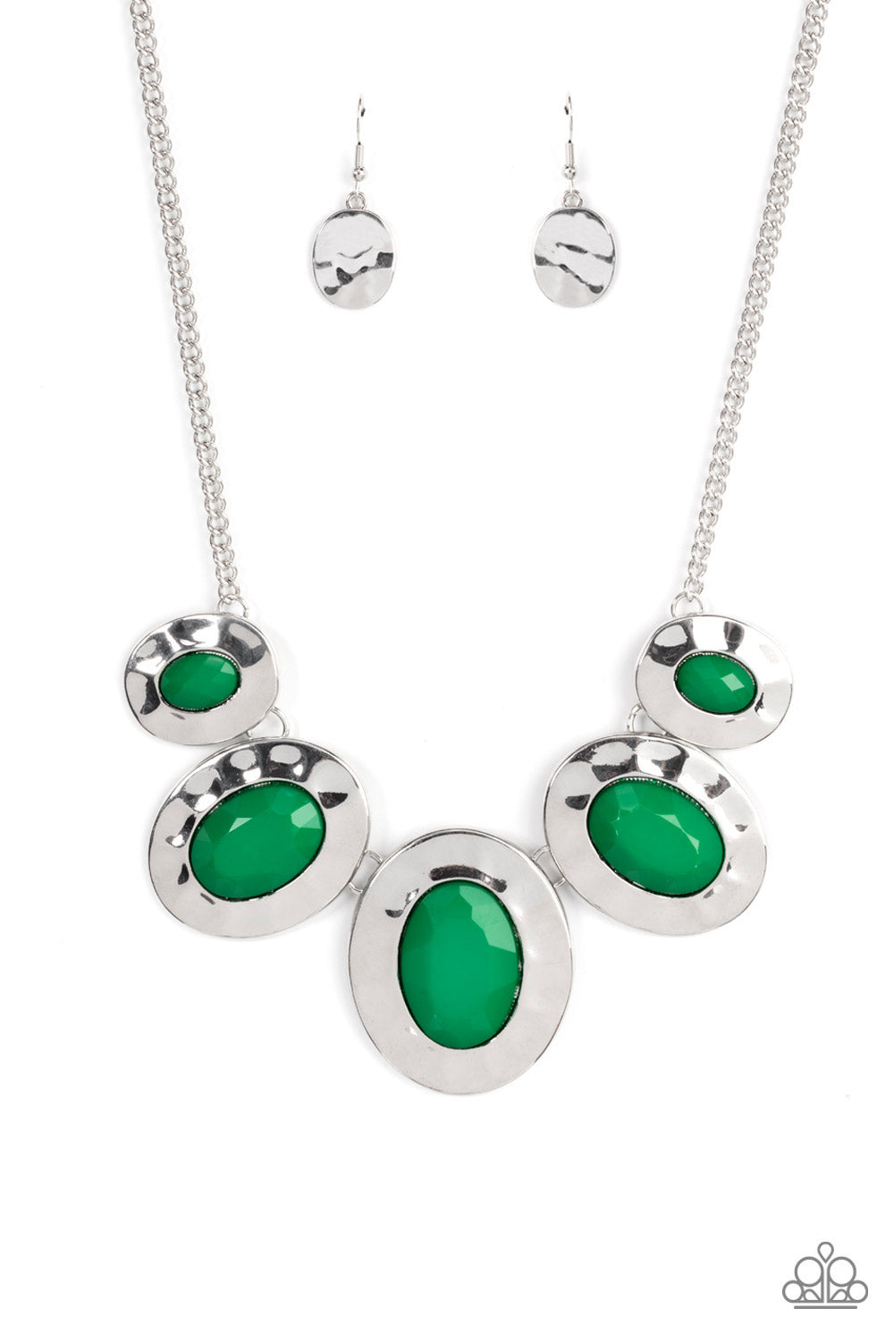 Paparazzi Accessories - Rivera Rendezvous - Green Necklace