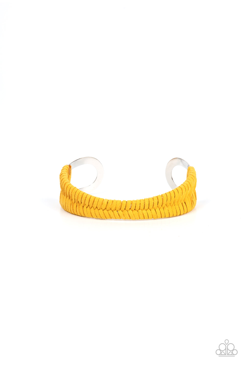 Paparazzi Accessories - Desert Odyssey - Yellow Bracelet