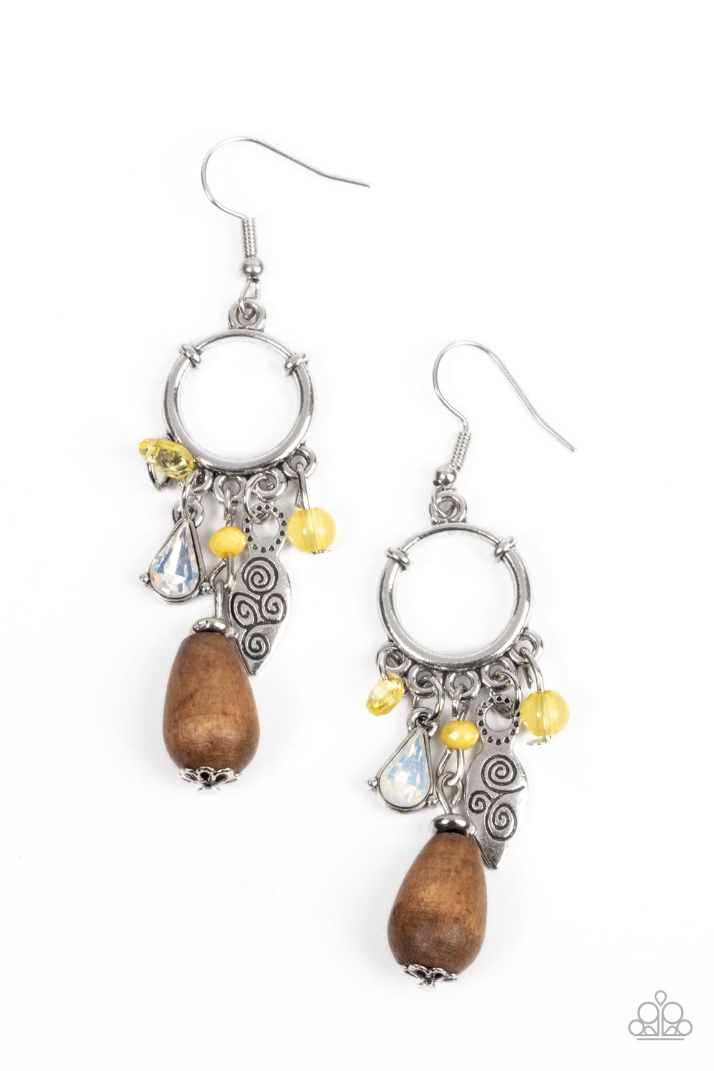 Paparazzi Accessories - Bountiful Blessings - Yellow Earring