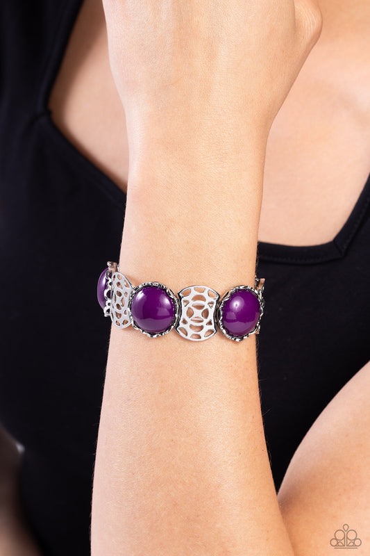 Paparazzi Accessories - Ethereal Excursion - Purple Bracelet