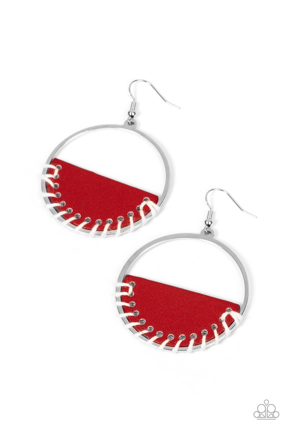 Paparazzi  Accessories- Lavishly Laid Back - Red Earring