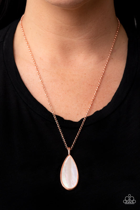 Paparazzi Accessories - Yacht Ready - Copper Necklace