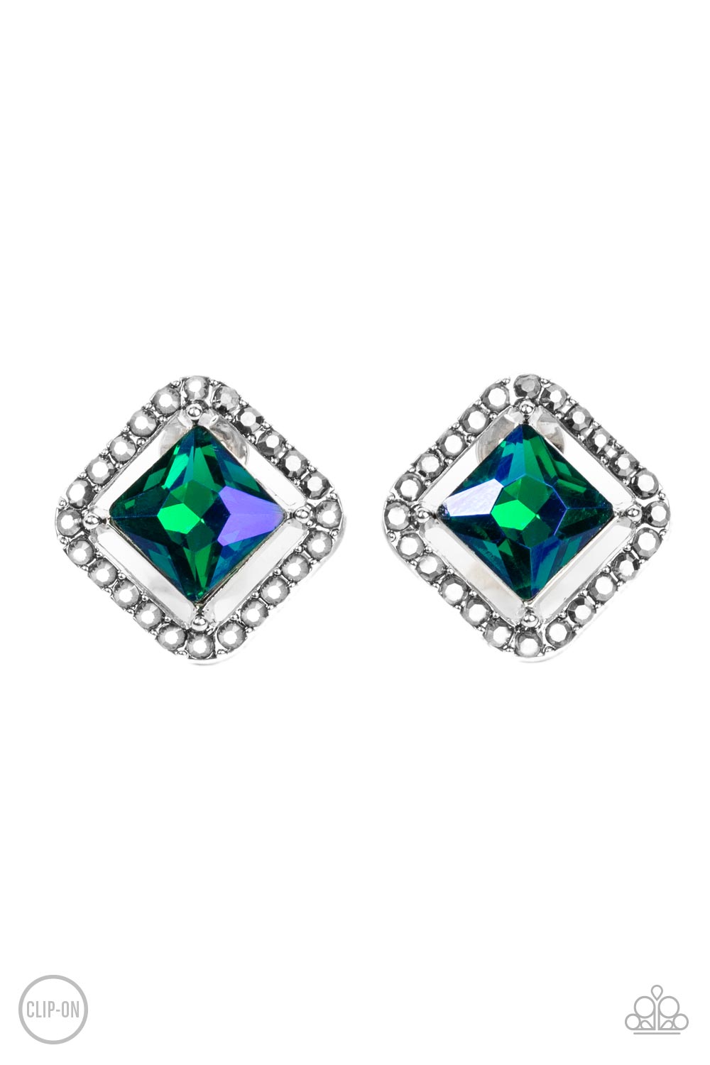 Paparazzi Accessories - Cosmic Catwalk - Green Earring