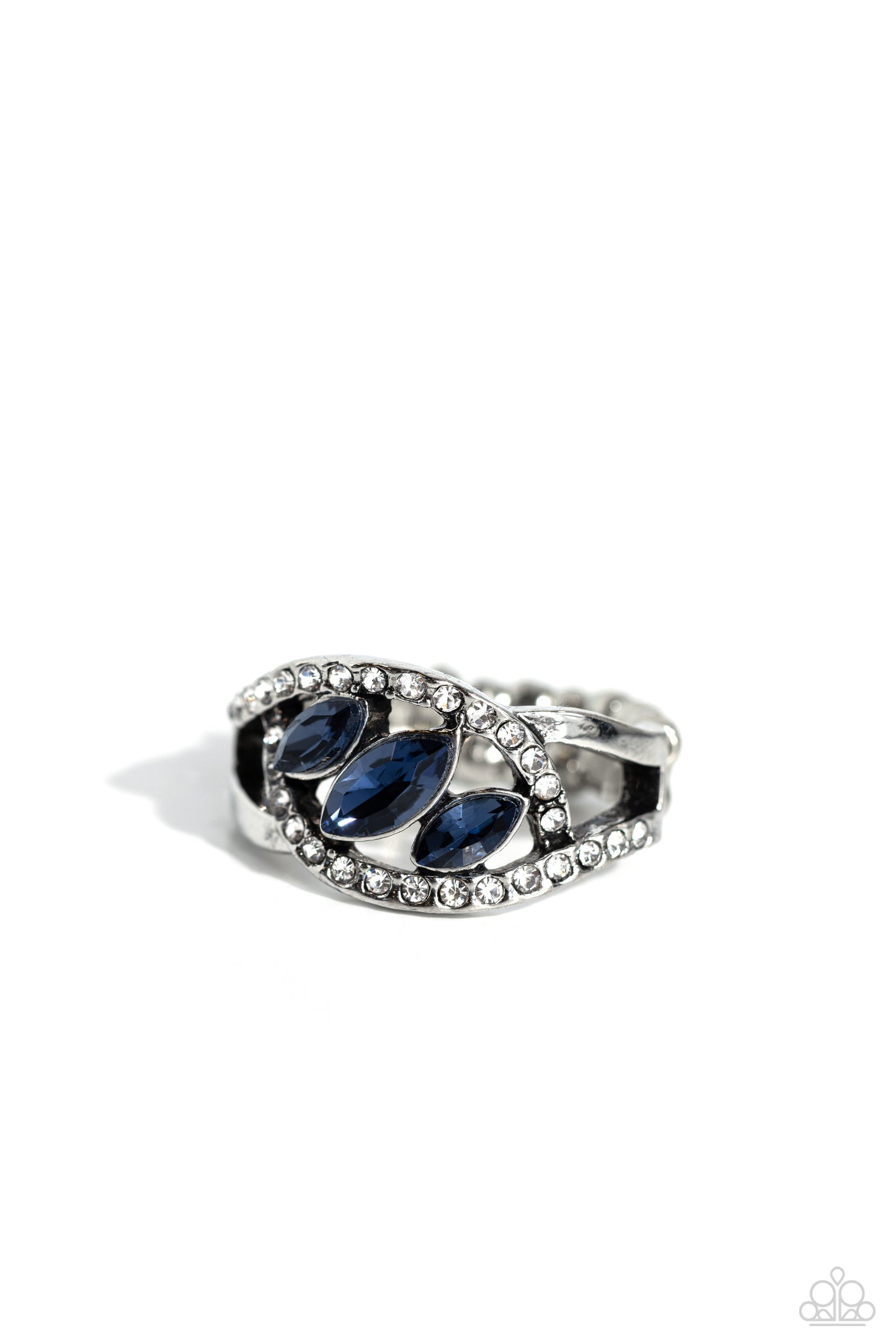 Paparazzi Accessories - Stiletto Sparkle - Blue Rings