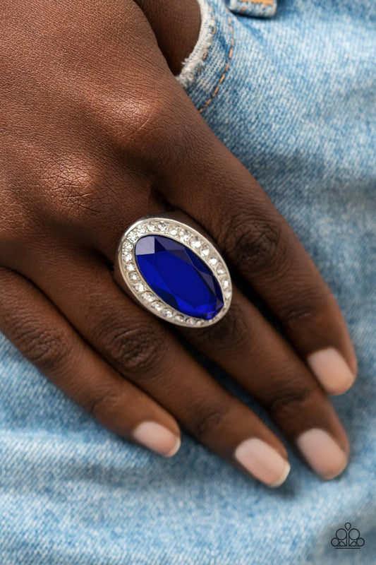 Paparazzi Accessories - Believe in Bling - Blue Ring