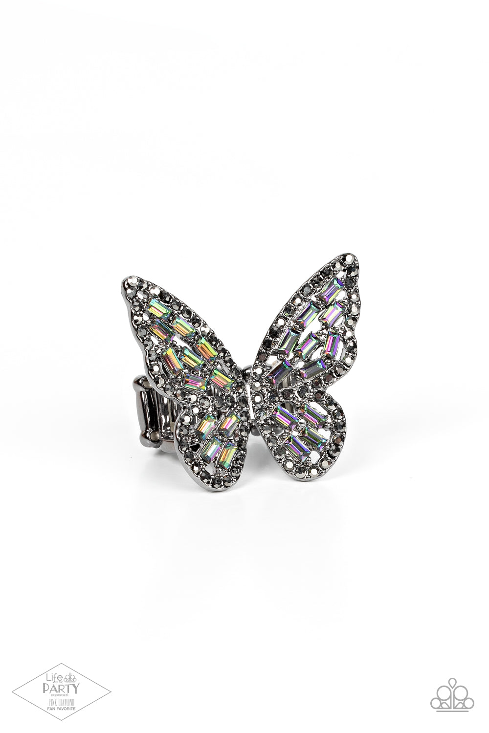 Paparazzi Accessories - Flauntable Flutter - Multi Ring