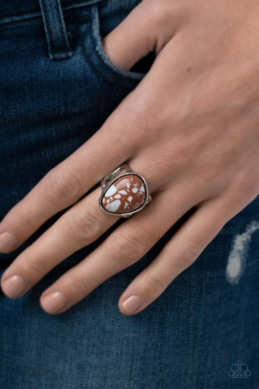 Paparazzi Accessories - Earth Hearth - Brown Ring