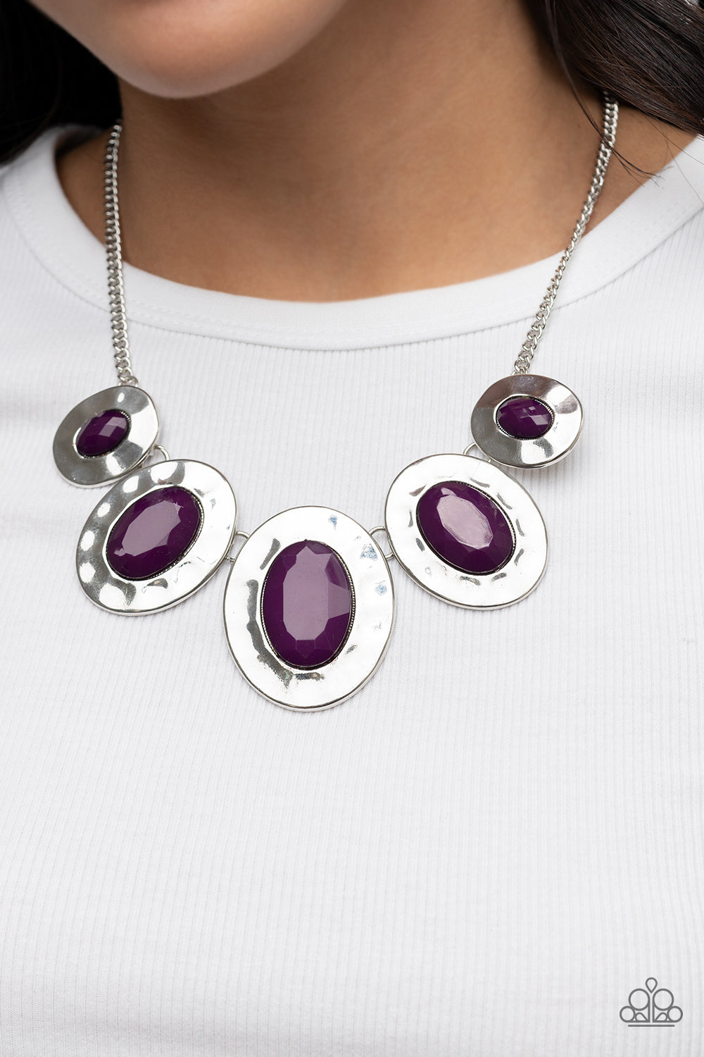 Paparazzi Accessories - Rivera Rendezvous - Purple Necklace