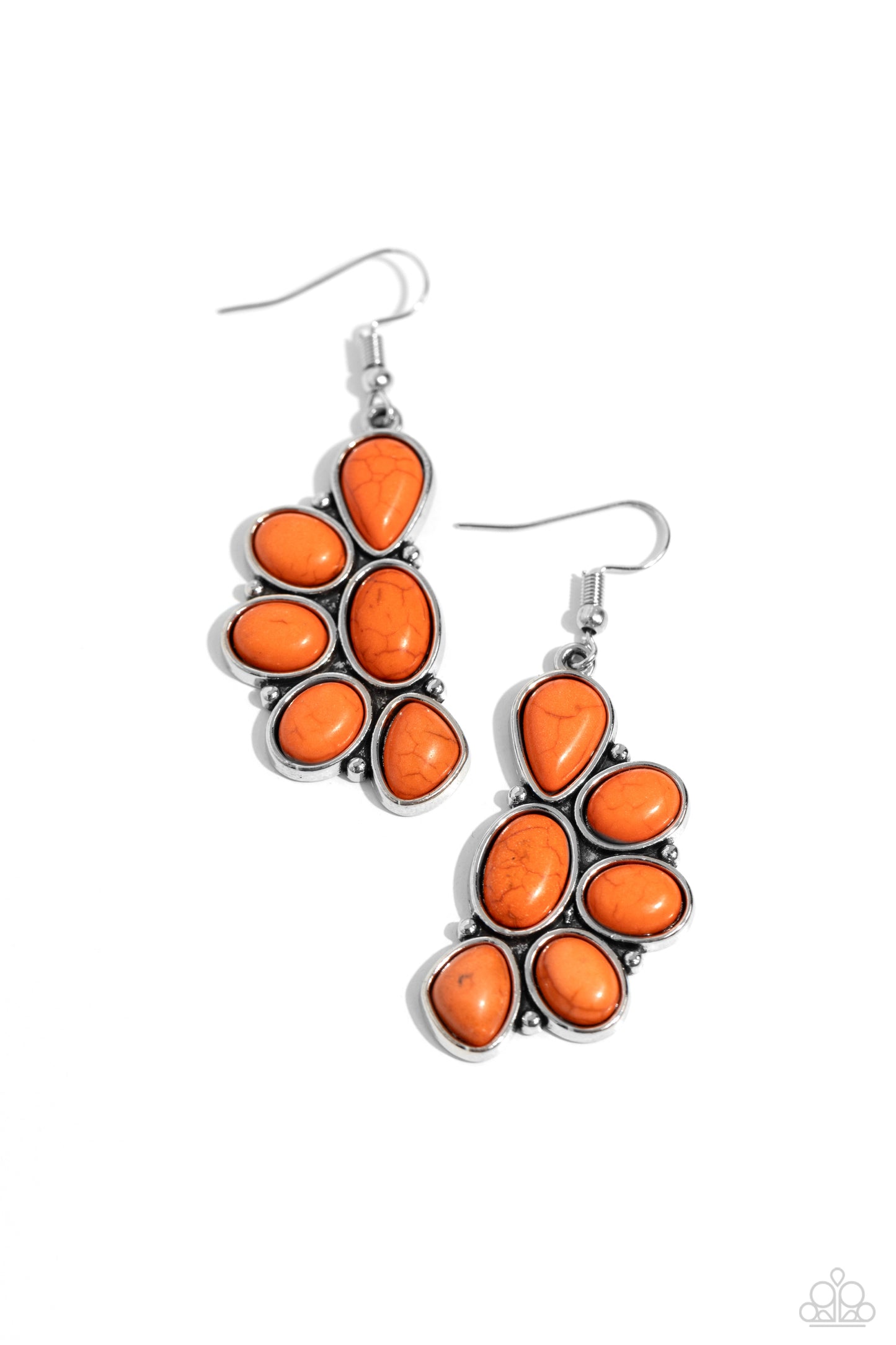 Paparazzi Accessories - Havasu Hideaway - Orange Earring