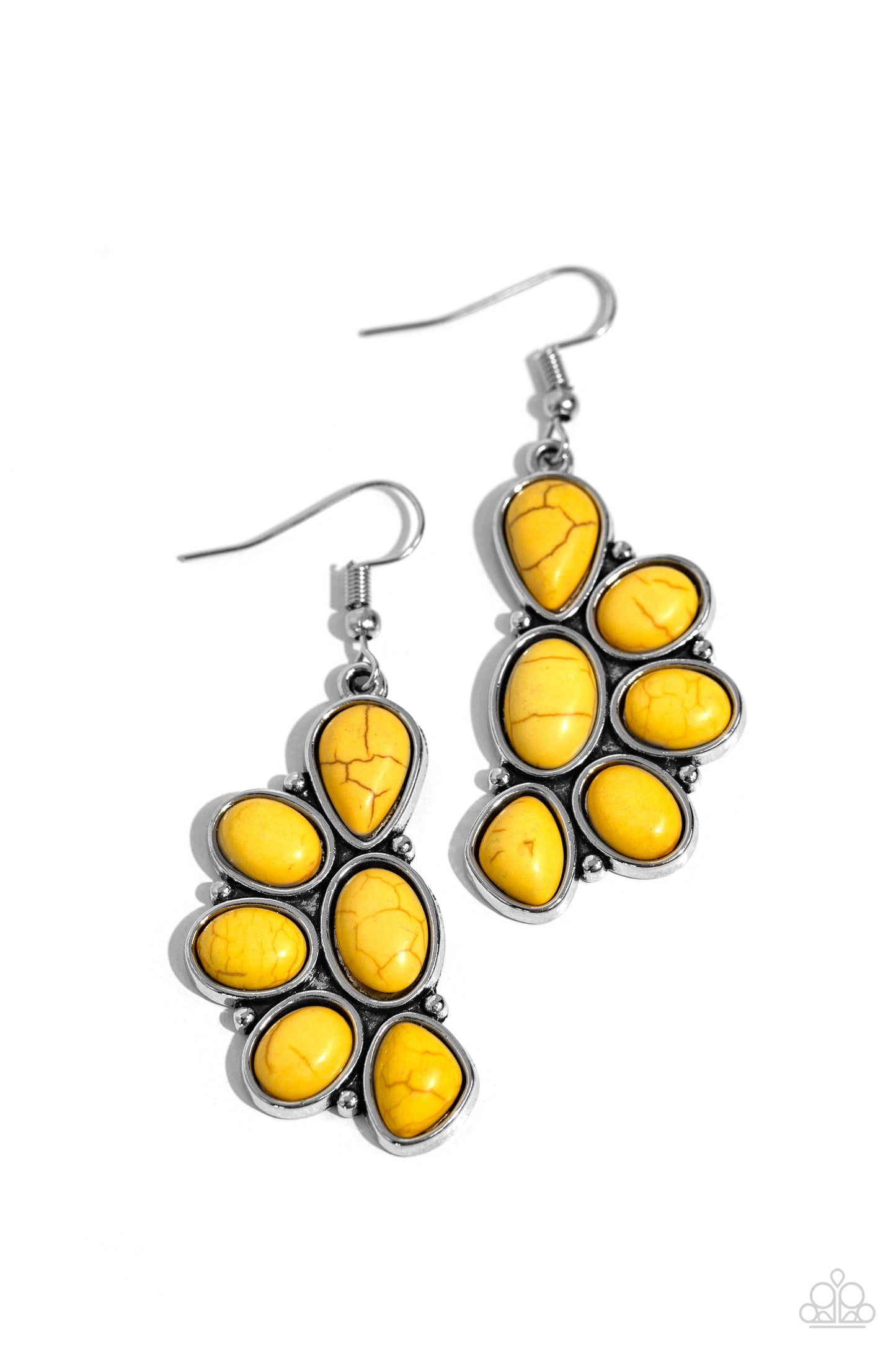 Paparazzi Accessories - Havasu Hideaway - Yellow Earring