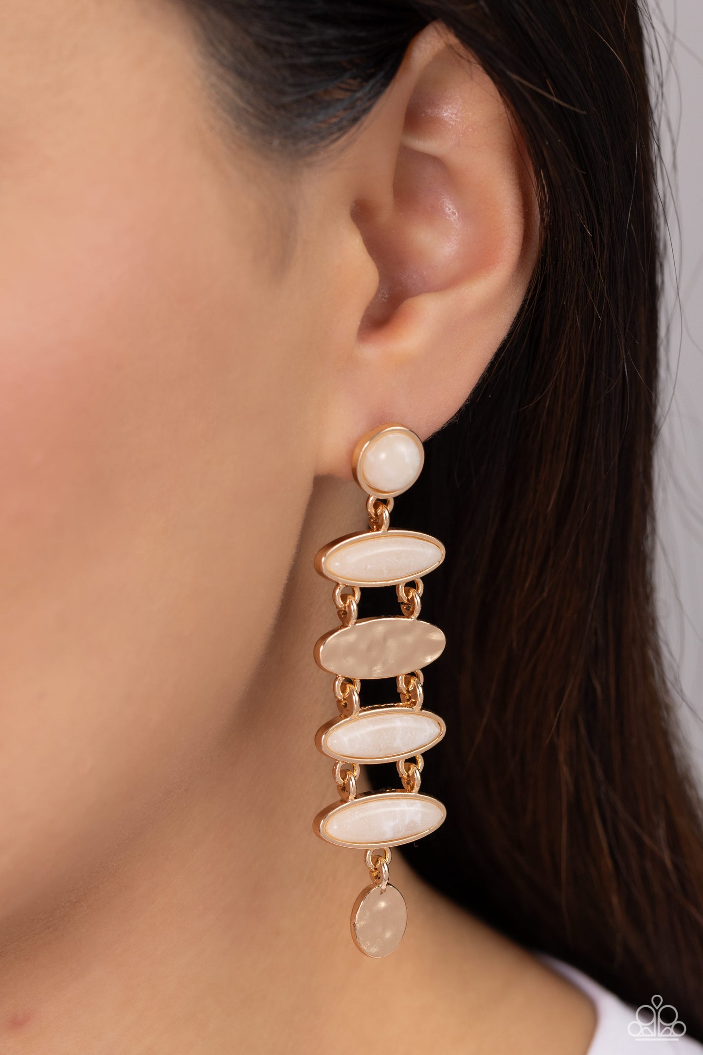 Paparazzi Accessories - Rustic Reverie - Gold Earring