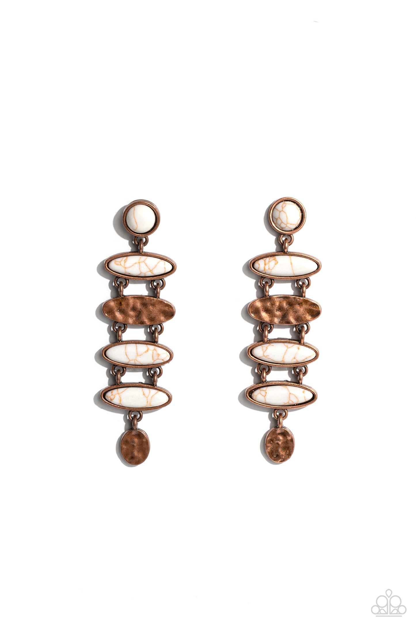 Paparazzi Accessories- Rustic Reverie - Copper Earring