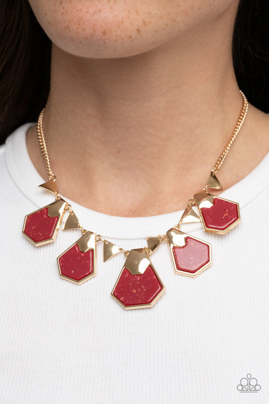 Paparazzi Accessories - Extra Exclusive - Red Necklace