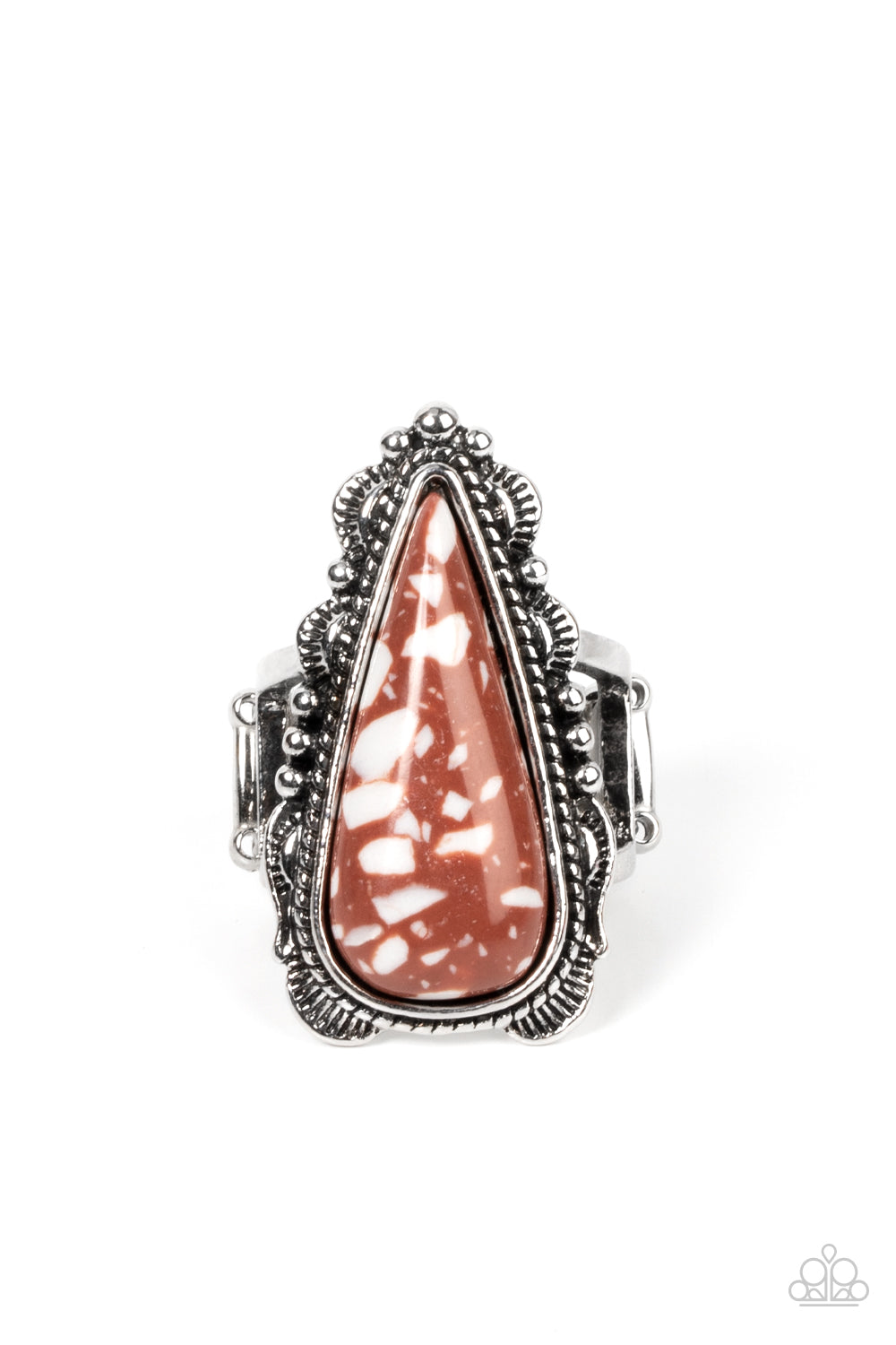Paparazzi Accessories - Canyon Collector - Brown Ring