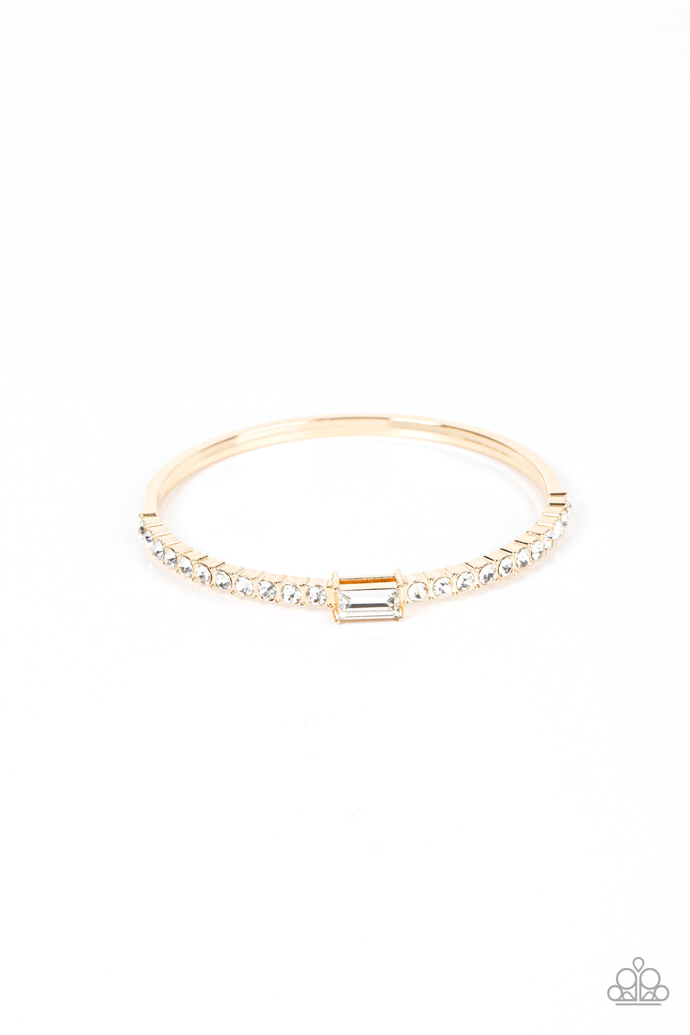 Paparazzi Accessories - Party Crashing Couture - Gold Bracelet