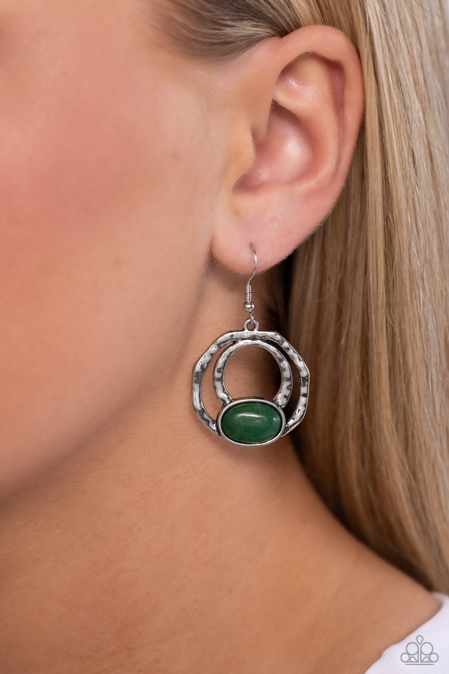 Paparazzi Accessories - Terrestrial Retreat - Green Earring