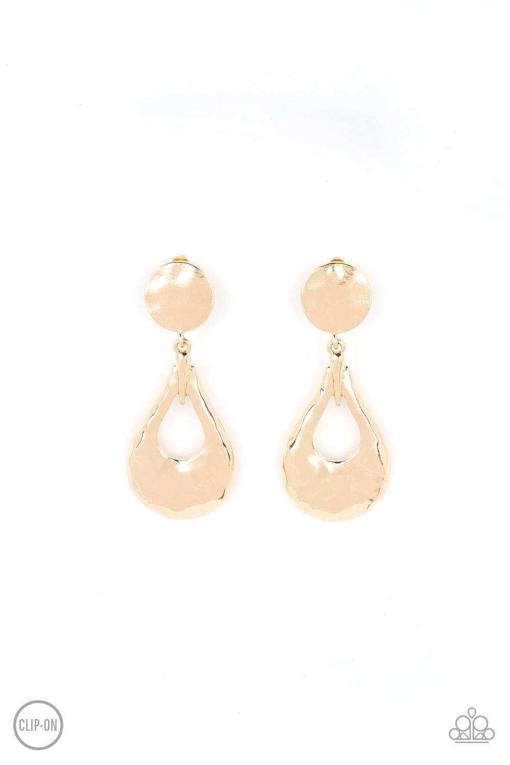 Paparazzi Accessories - Metallic Magic - Gold Earring