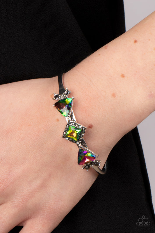 Paparazzi Accessories - Strategic Sparkle - Multi Oil Spill Bracelet