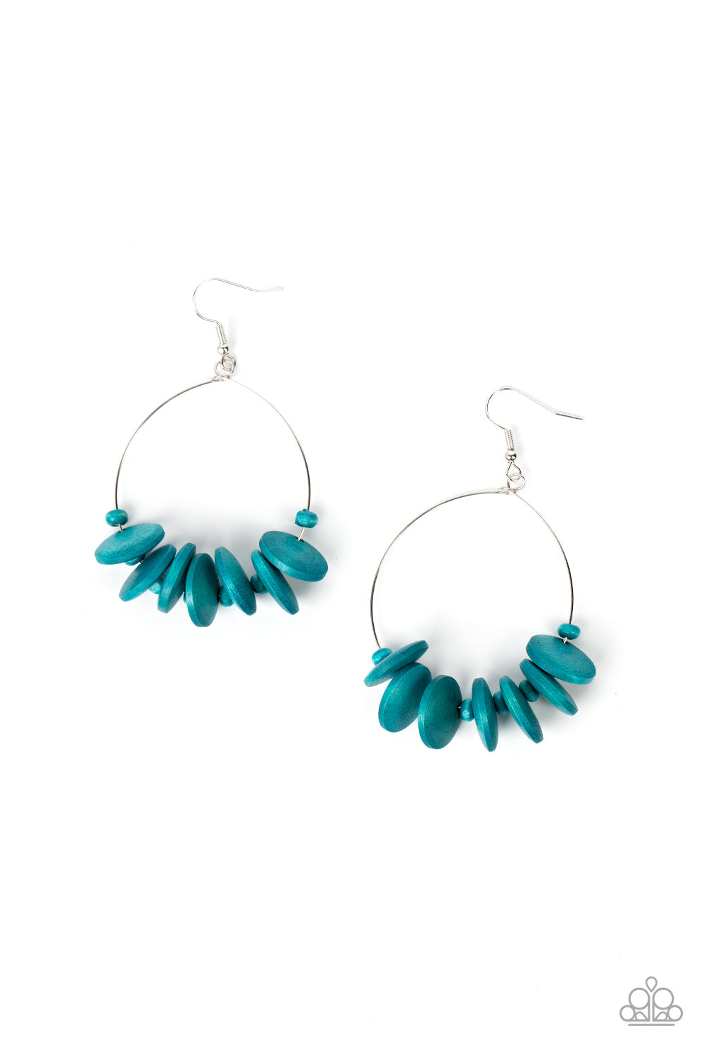 Paparazzi Accessories - Surf Camp - Blue Earrings