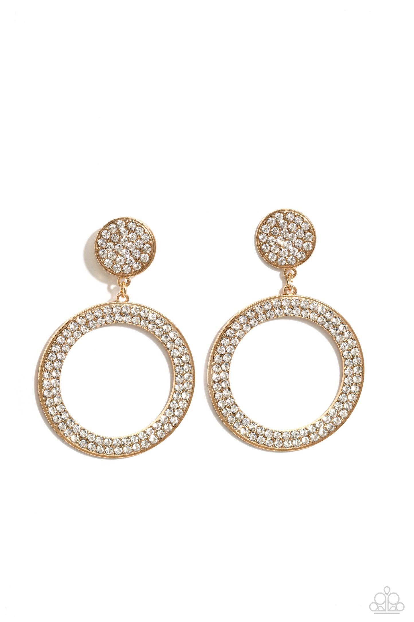 Paparazzi Accessories - GLOW You Away - Gold Earrings