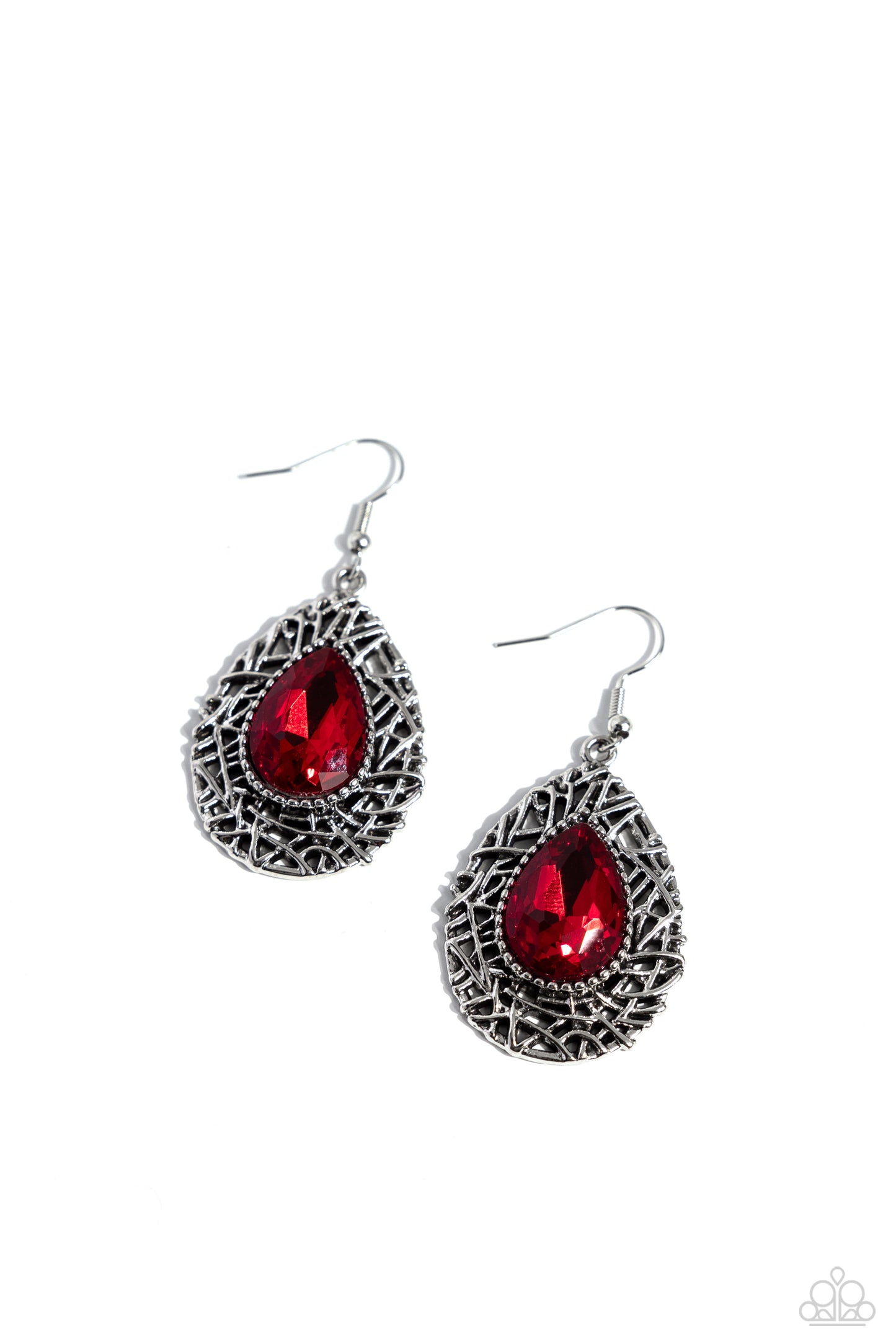 Paparazzi Accessories - Nest Nouveau - Red Earring