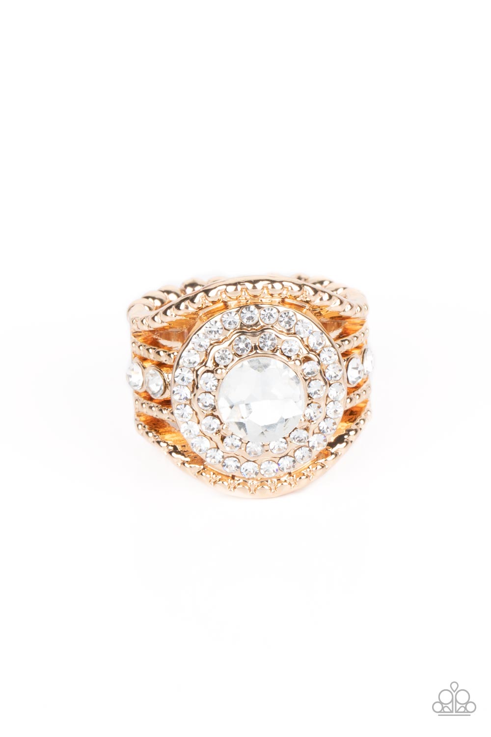 Paparazzi Accessories - Understated Drama - Gold Ring