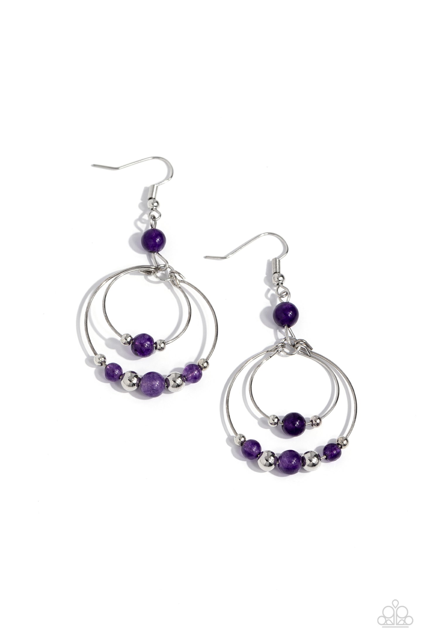 Paparazzi Accessories - Eco Eden - Purple Earring