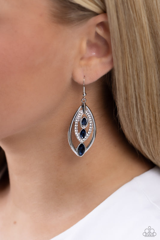 Paparazzi Accessories - Extra Exuberant - Blue Earring