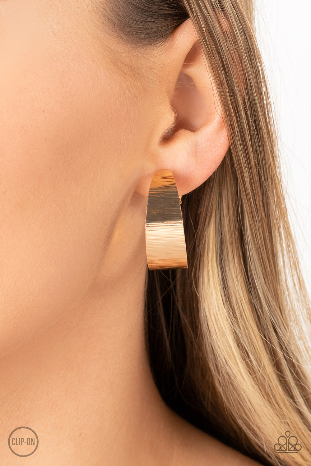 Paparazzi Accessories - Versatile Velocity - Gold Earrings