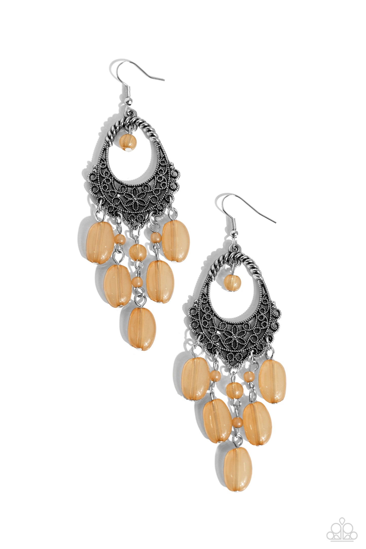 Paparazzi Accessories - Botanical Escape - Brown Earring