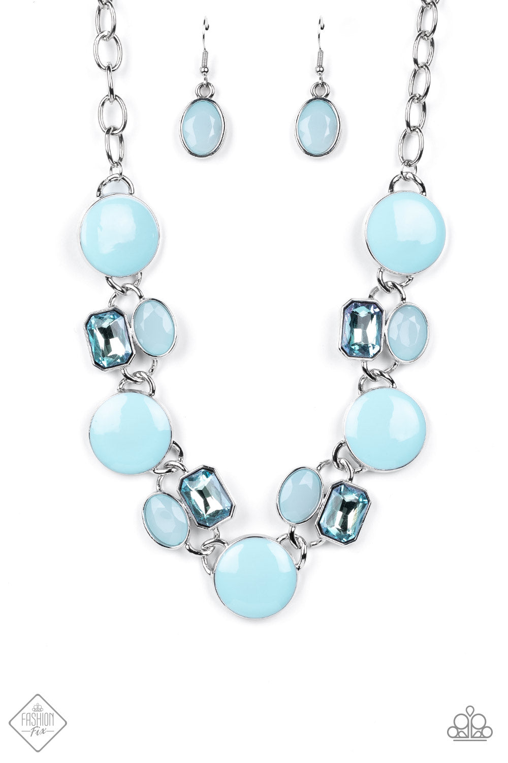 Paparazzi Accessories - Dreaming in MULTICOLOR - Blue Necklace