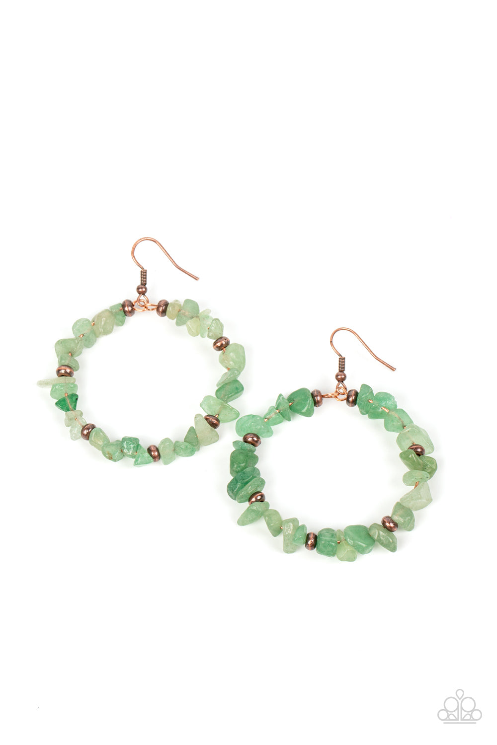 Paparazzi Accessories - Mineral Mantra - Green Earring