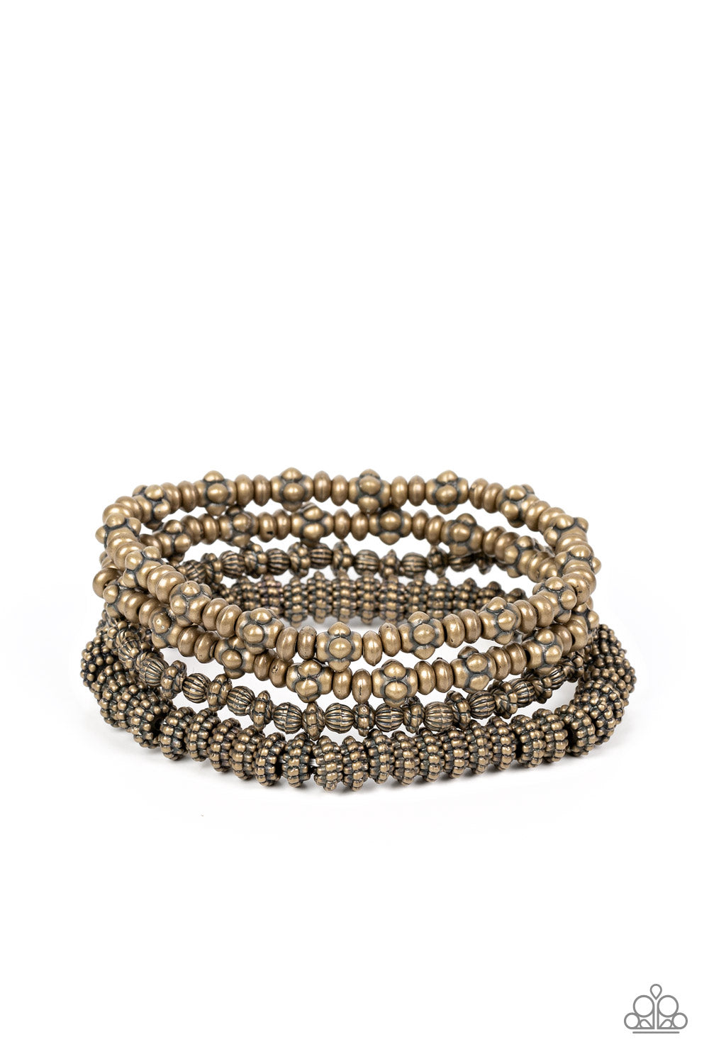 Paparazzi Accessories - Country Charmer - Brass Bracelet