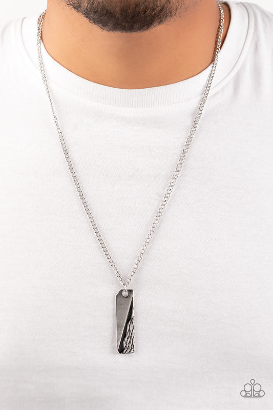 Paparazzi Accessories - Tag Along - Silver Necklace