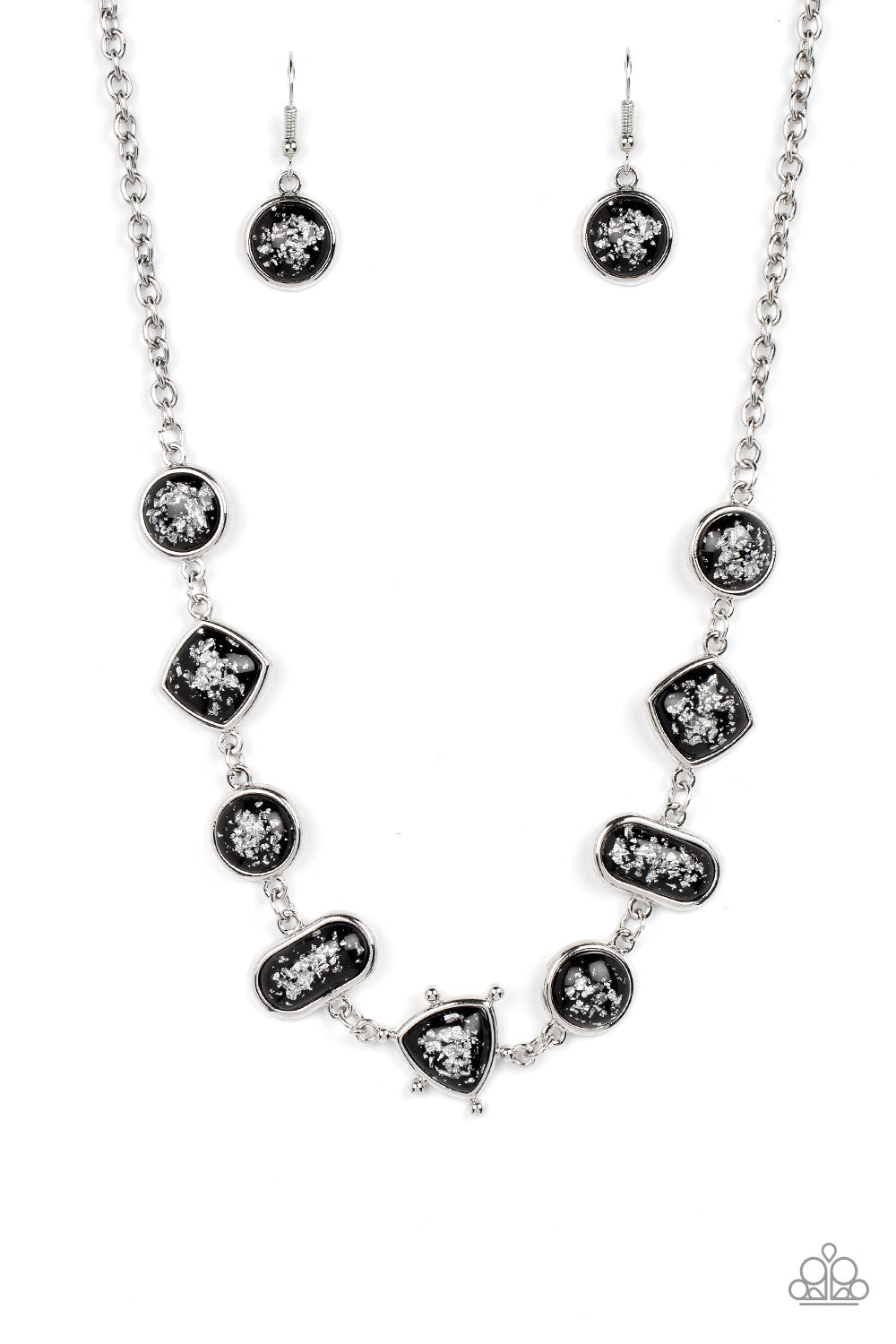 Paparazzi Accessories - Fleek and Flecked - Black Necklace