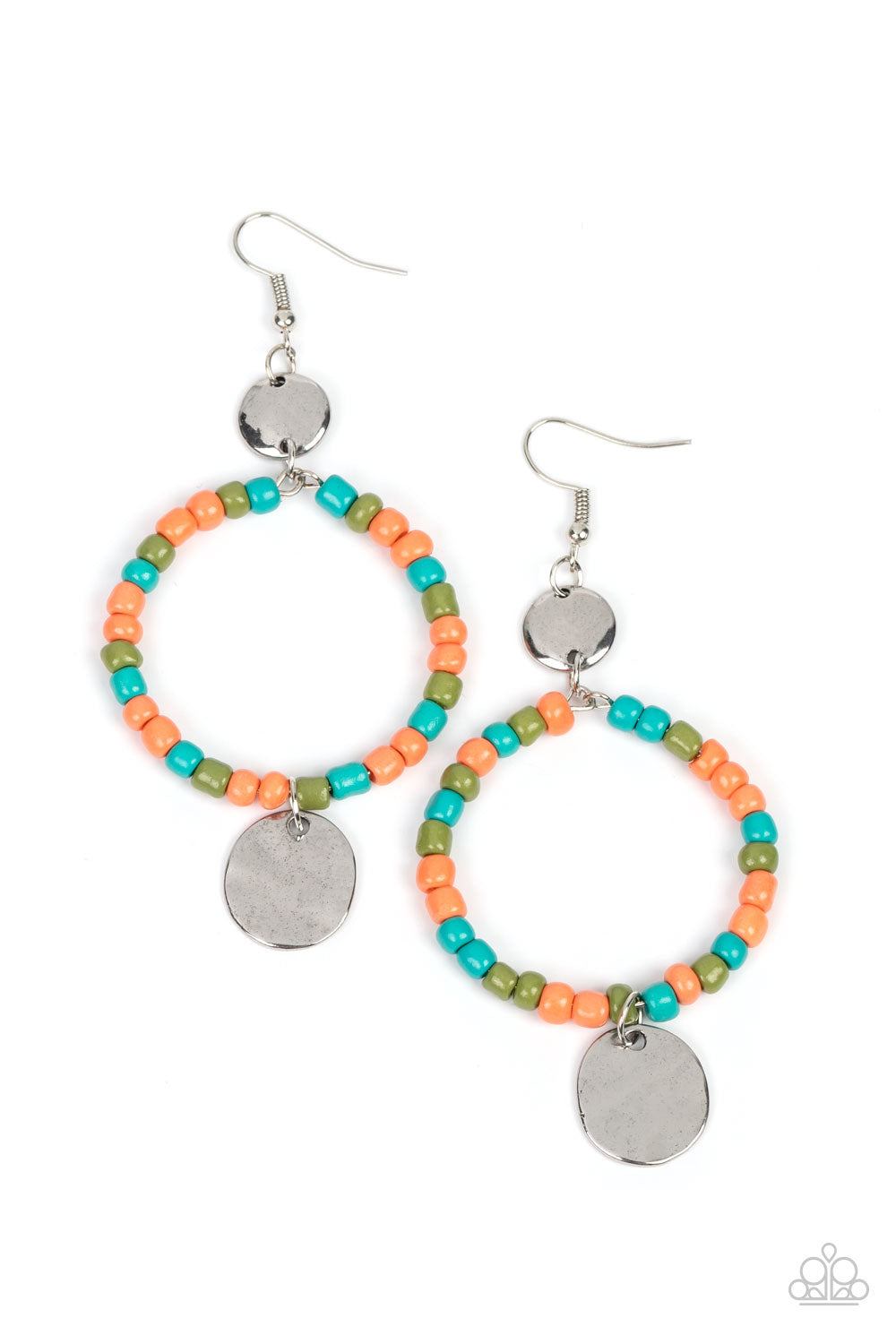 Paparazzi Accessories - Cayman Catch - Orange Earring