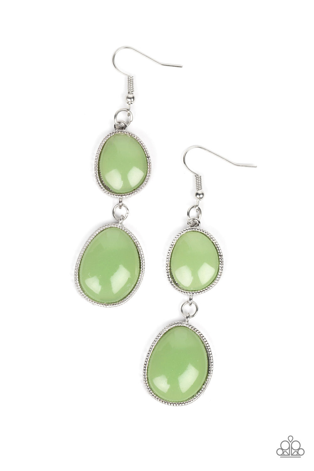 Paparazzi Accessories - Mediterranean Myth - Green Earring