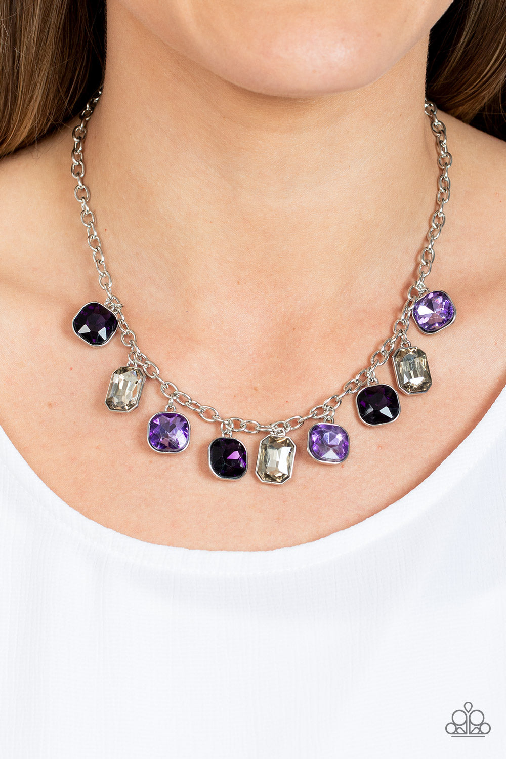 Paparazzi Accessories - Best Decision Ever - Purple Necklace